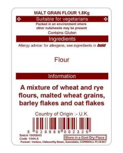 FLOUR MALT GRAIN 1.5KG