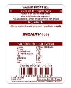 WALNUT PIECES 1KG