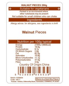 WALNUT PIECES 250G