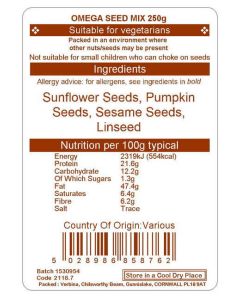 OMEGA SEED MIX 250G