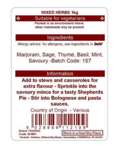 MIXED HERBS KG