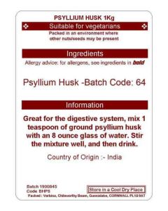 PSYLLIUM HUSKS KG