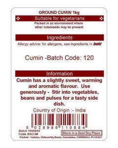 CUMIN GROUND KG