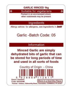 GARLIC MINCED  KG