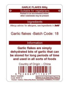 GARLIC FLAKES 500G
