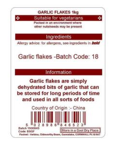 GARLIC FLAKES KG