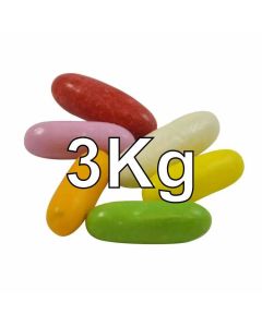 LIQUORICE COMFITS X 3KG