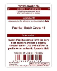 PAPRIKA SWEET 40G