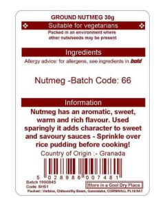 NUTMEG GROUND 30G