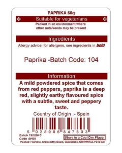PAPRIKA 60G