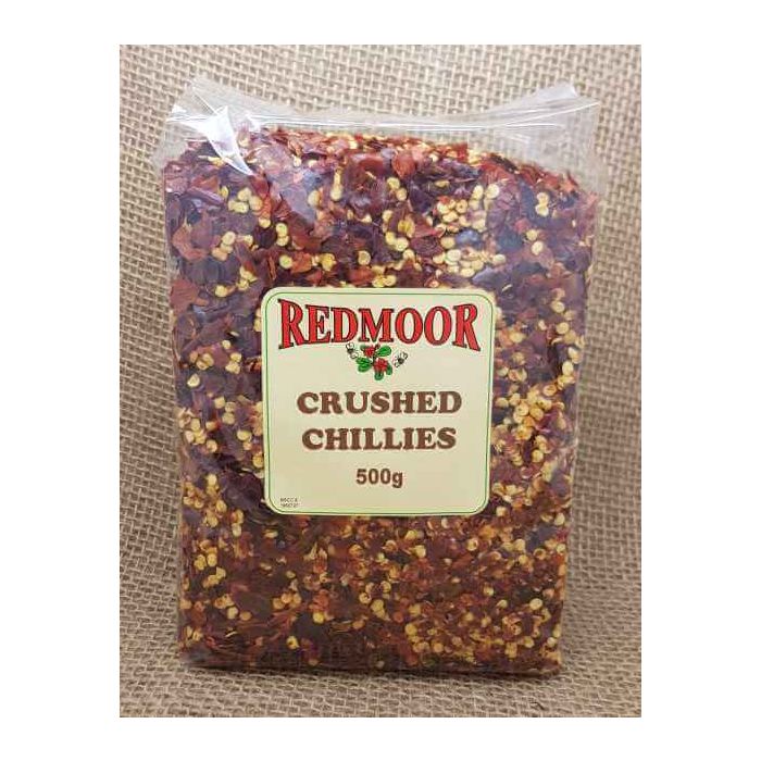 CHILLIES CRUSHED 500G