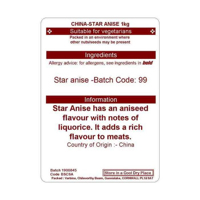 CHINA STAR ANISE KG