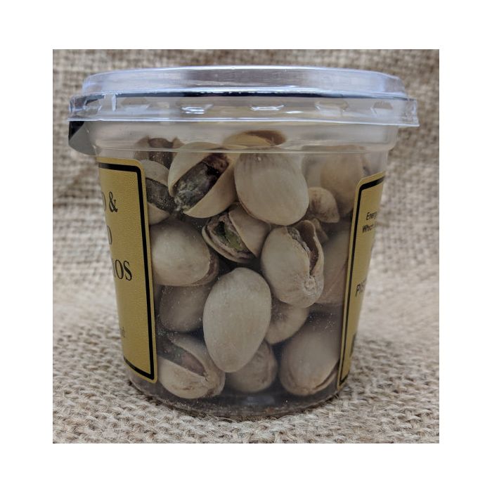 ROASTED & SALTED PISTACHIO POT 50G X 24