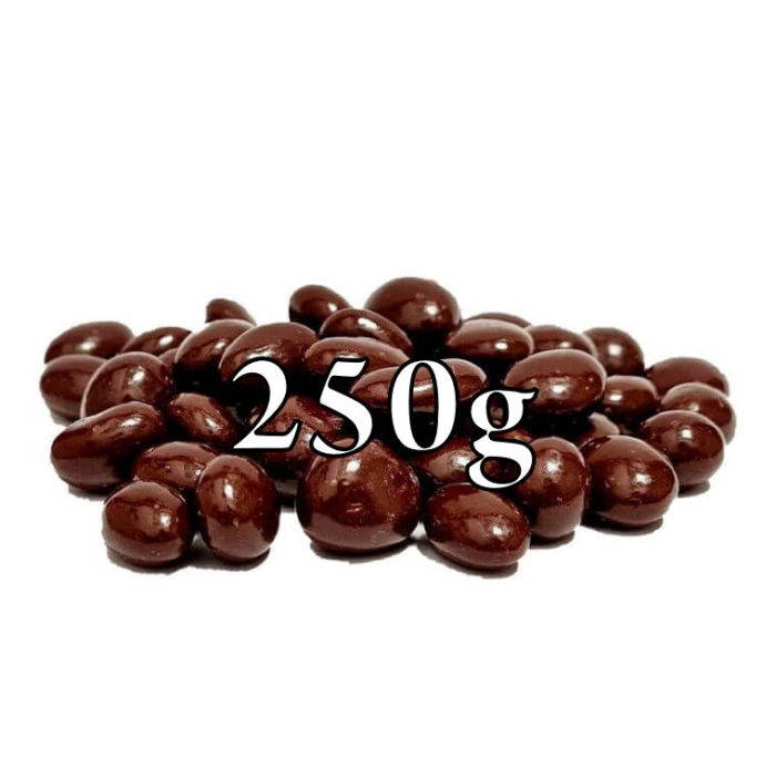 DARK CHOCOLATE RAISINS 250G