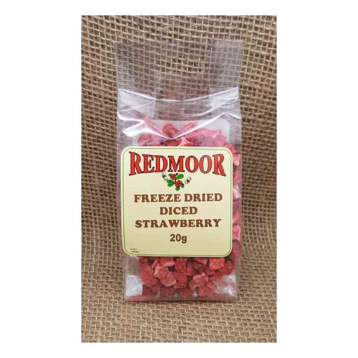 FREEZE DRIED DICED STRAWBERRY 20G
