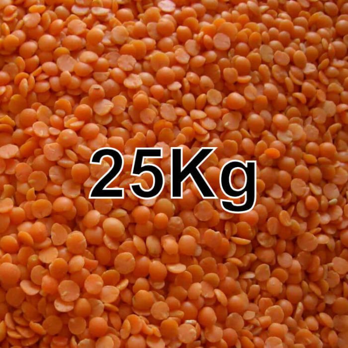 RED LENTILS 25KG