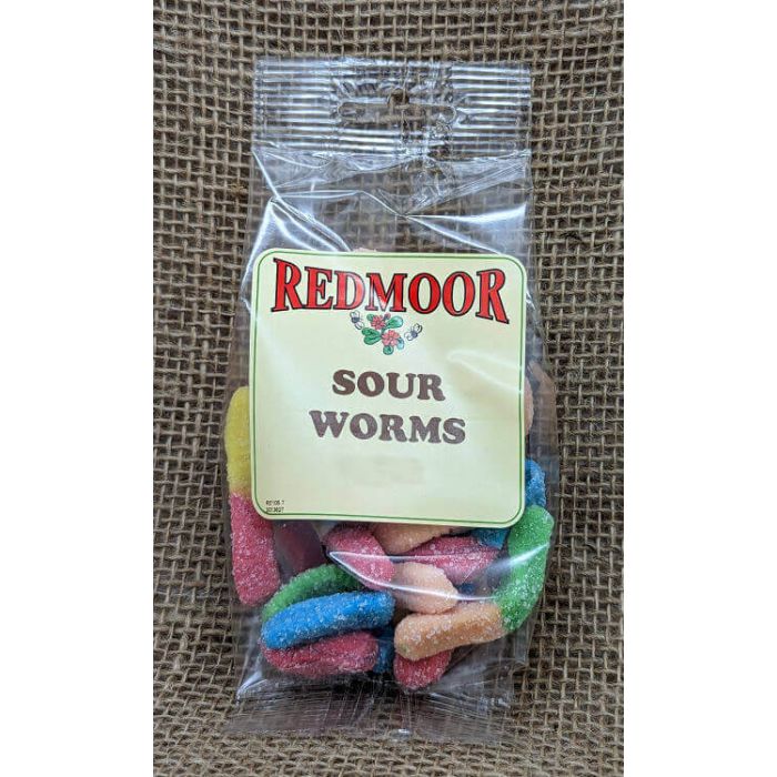 SOUR WORMS X 100G